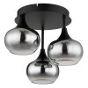 Globo Lui plafoniera LED da soffitto moderna Ø 35 cm 3 luci 3000 Kelvin 2700 Lumen 24 Watt