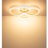 Globo Rubio plafoniera LED moderna a 4 anelli 3000 Kelvin 9750 Lumen 92 Watt