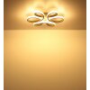Globo Orbita LED plafoniera lampada da soffitto ad anelli moderna per soggiorno