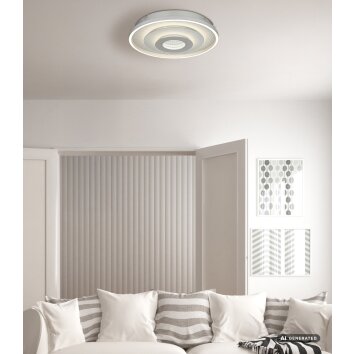 Globo Miles LED plafoniera rotonda moderna Ø 40 cm 30W 3990 lm 3000/4000/6000 K
