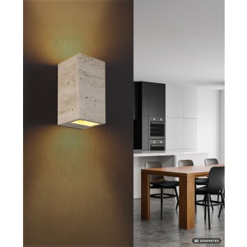 Globo Rojas LED applique da parete cubica moderna up & down per cucina e soggiorno