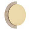 Globo Rojas LED applique da parete, lampada da parete moderna circolare 12W 3000K 1331 lm
