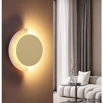 Globo Rojas applique da parete LED moderna rotonda per interni 3000 K 838 lm 8 W