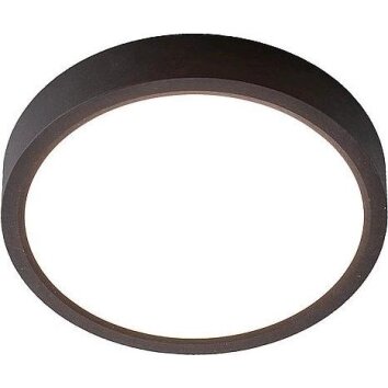 NOWA Puccy lampada da soffitto LED rotonda moderna Ø 22,5 cm 3000 Kelvin 1800 Lumen 15 Watt