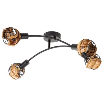 NOWA Java plafoniera da soffitto, faretto da soffitto 4 luci moderno per cucina
