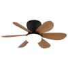 Globo Delores ventilatore da soffitto moderno con luce LED e telecomando Ø 50 cm