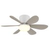 Globo Delores LED ventilatore da soffitto con luce e telecomando, diametro 51 cm