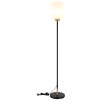 Globo Rowena lampada da terra moderna, piantana con interruttore sul cavo, altezza 150 cm
