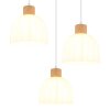Globo Swanson lampada a sospensione moderna, lampadario a sospensione 3 luci E27