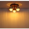 Globo Daren plafoniera, lampada da soffitto moderna a 3 luci E27, ø 37,5 cm