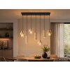 Globo Daren lampada a sospensione a 4 luci 64,5 cm design moderno per sala da pranzo