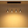Globo Lui LED lampada a sospensione lineare 90 cm moderna per tavolo da pranzo