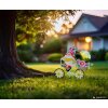 Globo SOZWE Nano in bicicletta lampada solare decorativa da esterno LED per vialetto