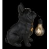 Globo DOGLI LED lampada solare cane bulldog decorativa per esterno 3000 Kelvin 6 Watt
