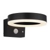 Globo SOLCOR LED applique solare da esterno con sensore di movimento per viali