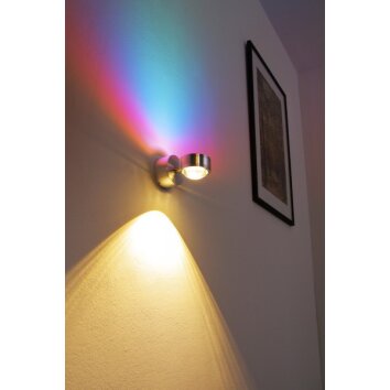 Indore Applique LED Alluminio, 2-Luci