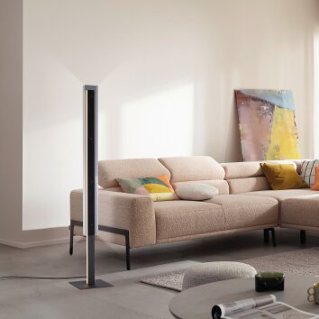 SCHÖNER WOHNEN-Kollektion LENA piantana LED alta 140 cm, 3000 K, 3888 lm, 32 W