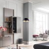 SCHÖNER WOHNEN-Kollektion ALI lampada da terra semicircolare 155 cm E27 25 Watt