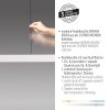 Schöner Wohnen-Kollektion ADRIANA ROUND lampada a sospensione lineare LED 160 cm