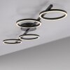 SCHÖNER WOHNEN-Kollektion MINI RITUS plafoniera LED a 4 anelli, lampada da soffitto moderna