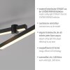 SCHÖNER WOHNEN-Kollektion STRAIGHT plafoniera LED da soffitto 27 Watt 3000 Kelvin 3250 Lumen