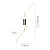 SCHÖNER WOHNEN-Kollektion STRAIGHT plafoniera LED da soffitto 27 Watt 3000 Kelvin 3250 Lumen