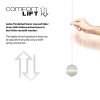 SCHÖNER WOHNEN-Kollektion LINI lampadario a sospensione LED 10 luci, lunghezza 55 cm