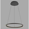 SCHÖNER WOHNEN-Kollektion QUILLO lampada a sospensione LED ad anello regolabile in altezza L 60 cm