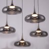 SCHÖNER WOHNEN POSH LED lampada a sospensione da tavolo a 7 luci moderna regolabile