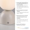 SCHÖNER WOHNEN-Kollektion RUDI lampada da tavolo LED touch 3000-6000 K 140 lm 1,2 W