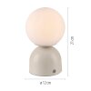 SCHÖNER WOHNEN-Kollektion RUDI lampada da tavolo LED touch 3000-6000 K 140 lm 1,2 W
