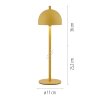 SCHÖNER WOHNEN-Kollektion BELLIS lampada da tavolo LED moderna regolabile