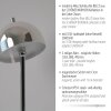 Schöner Wohnen-Kollektion BELLIS piantana da salotto LED con interruttore touch, 126 cm, 3000 K, 320 lm, 2,5 W