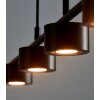 Nordlux CLYDE Lampada a Sospensione LED Nero, 4-Luci