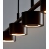 Nordlux CLYDE Lampada a Sospensione LED Nero, 4-Luci