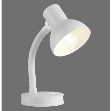 Paul Neuhaus Lampada da scrivania FLEXI bianca, braccio flessibile, 2700-5000 Kelvin