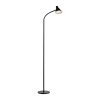 Leuchten Direkt Lampada da terra PIXIE, braccio curvo regolabile, LED caldo 3000 Kelvin