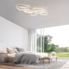 Leuchten Direkt plafoniera LED PEBBLES, forme organiche, memoria, luce calda 3000 Kelvin