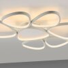 Leuchten Direkt Plafoniera PEBBLES, profili ovali, bianca, LED 3000 Kelvin calda