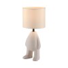 Leuchten Direkt Lampada da tavolo TED, base beige, figura umana stilizzata
