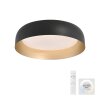 Leuchten Direkt plafoniera LED OSKO bassa con telecomando e luce regolabile 3000 Kelvin