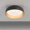 Leuchten Direkt plafoniera LED OSKO bassa con telecomando e luce regolabile 3000 Kelvin