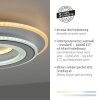 Leuchten Direkt Plafoniera LED TOLAGO, temperatura di colore regolabile 2700-5000 Kelvin