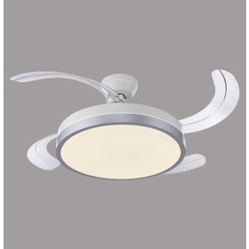Leuchten Direkt plafoniera LED KOPTA, temperatura di colore regolabile 3000-6000 Kelvin