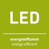 Leuchten Direkt lampada da terra LED RITUS, anelli sfalsati argento, 3000 Kelvin caldo