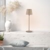 Leuchten Direkt lampada da tavolo LED BOTERIA sabbia, inclinabile e memoria, 3000 Kelvin