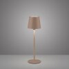 Leuchten Direkt lampada da tavolo LED BOTERIA sabbia, inclinabile e memoria, 3000 Kelvin