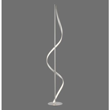 Paul Neuhaus LED lampada da terra Q-SWING, temperatura di colore regolabile 2700-5000 Kelvin