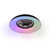 Reality plafoniera LED Svaerholt, ventilatore, luce regolabile 2700-6500 Kelvin