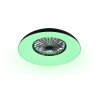 Reality plafoniera LED Svaerholt, ventilatore, luce regolabile 2700-6500 Kelvin